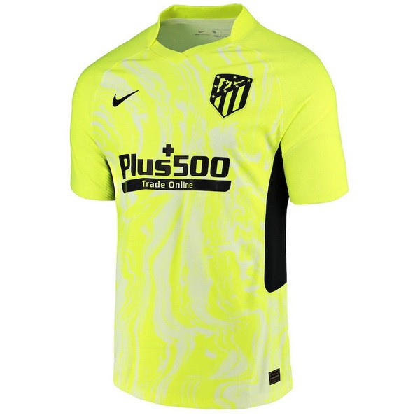 Camiseta Atletico Madrid Tercera equipo 2020-21 Verde Fluorescente